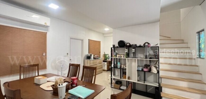 ทาวน์เฮ้าส์ บ้านพฤกษา 119 รังสิต – คลอง 2 ถนนเลียบคลองสอง