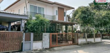 บ้านเดี่ยว หมู่บ้าน โชคประชา เฟส 2 หลังมุม แปลงใหญ่ สภาพดี