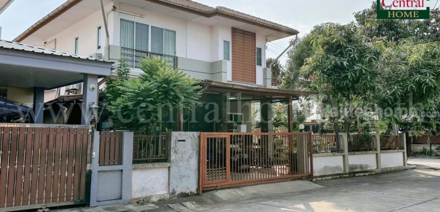 บ้านเดี่ยว หมู่บ้าน โชคประชา เฟส 2 หลังมุม แปลงใหญ่ สภาพดี