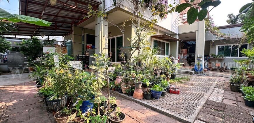 บ้านเดี่ยว หมู่บ้าน โชคประชา เฟส 2 หลังมุม แปลงใหญ่ สภาพดี