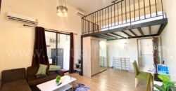 บลอสซั่ม คอนโด แอท แฟชั่น อัลติจูด ห้องมุม เฟอร์นิเจอร์ครบ