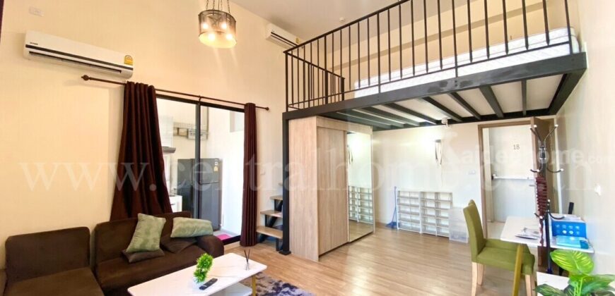 บลอสซั่ม คอนโด แอท แฟชั่น อัลติจูด ห้องมุม เฟอร์นิเจอร์ครบ