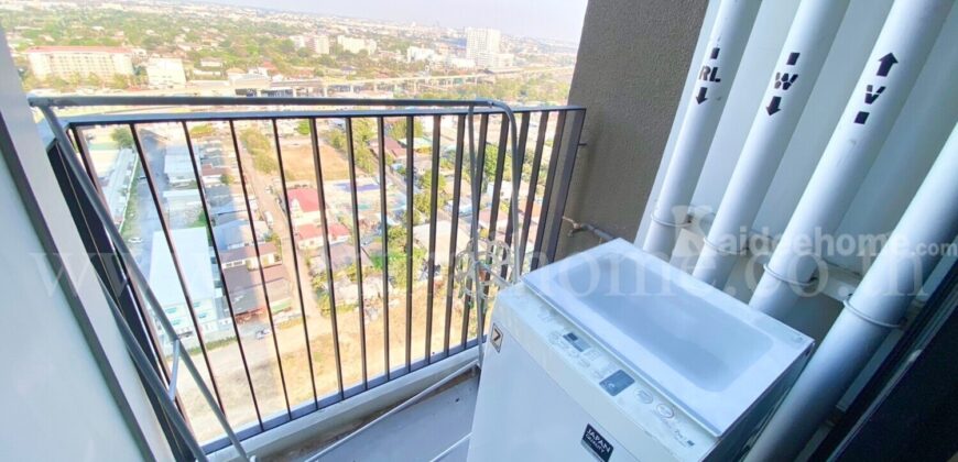 บลอสซั่ม คอนโด แอท แฟชั่น อัลติจูด ห้องมุม เฟอร์นิเจอร์ครบ