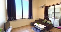 บลอสซั่ม คอนโด แอท แฟชั่น อัลติจูด ห้องมุม เฟอร์นิเจอร์ครบ