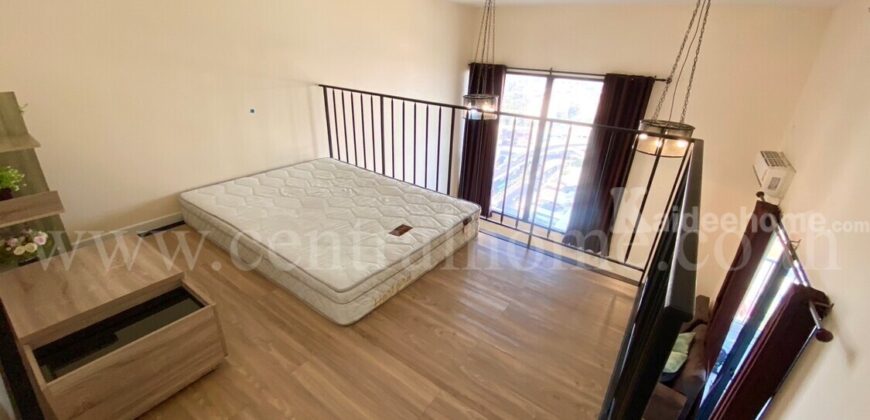 บลอสซั่ม คอนโด แอท แฟชั่น อัลติจูด ห้องมุม เฟอร์นิเจอร์ครบ