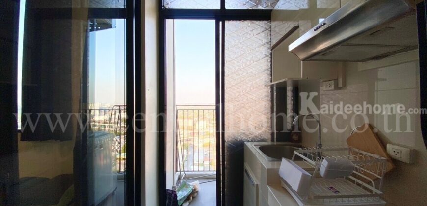 บลอสซั่ม คอนโด แอท แฟชั่น อัลติจูด ห้องมุม เฟอร์นิเจอร์ครบ