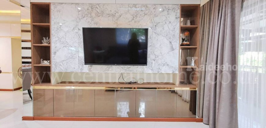 บ้านเดี่ยว หมู่บ้าน​ คาซ่า เลเจ้นด์ พระราม 5 – ราชพฤกษ์ หลังมุม