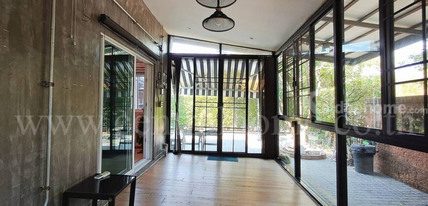 บ้านเดี่ยว หมู่บ้าน​ คาซ่า เลเจ้นด์ พระราม 5 – ราชพฤกษ์ หลังมุม