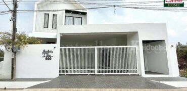 บ้านเดี่ยว สไตล์นอร์ดิก หมู่บ้าน นครินทร์การ์เด้น สร้างใหม่ พร้อมตกแต่ง