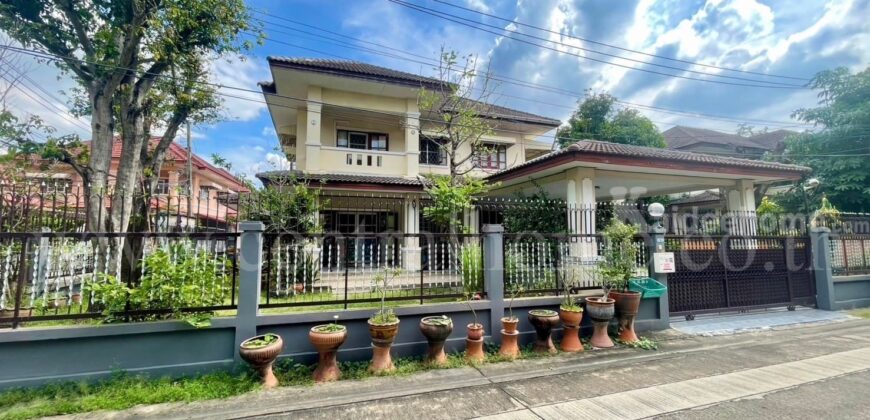 บ้านเดี่ยว บ้านลภาวัน 9 ชัยพฤกษ์ – ปากเกร็ด หลังมุม