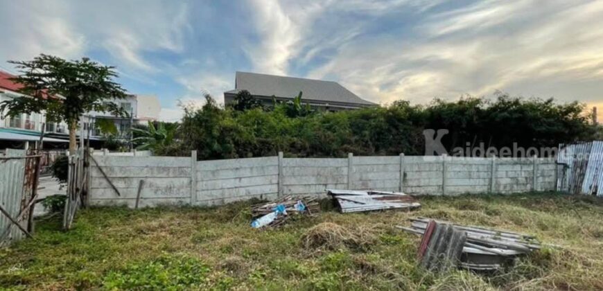 ขายที่ดินสุขุมวิท ศรีนครินทร์ วชิรธรรมสาธิต ที่ดิน 140 ตร.ว ทำเลดีมาก ใกล้รถไฟฟ้าสถานีสวนหลวง ร.9 ซีคอนสแควร์ ออกอุดมสุข ไปบางนาตราด พัฒนาการก็สะดวก ด่วนขายถูก 087-9074045