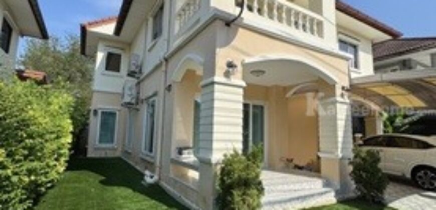 ขายบ้านเดี่ยว 2ชั้น อิมพีเรียล พาร์ค เฉลิมพระเกียรติ ร.9 ซ.67 Line ID@757zwvfy