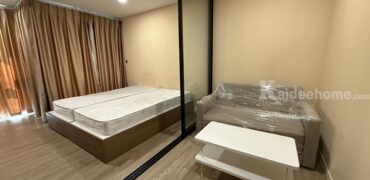 ขายคอนโด Kave Town space ฝั่งเดียวกับ ม.กรุงเทพ ด้านหน้ามี community mall สะดวกสบาย เดินไปได้ โทร 0814041442