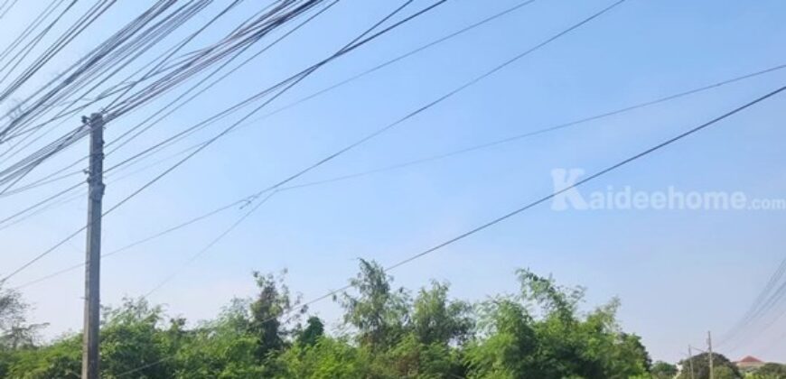 ขายที่ดิน 3 ไร่ ทำเลธุรกิจ กรุงเทพชั้นนอกที่ชุมชน ถนนผดุงพันธ์ซอย 1 ติดถนน โทร 088-987-9915