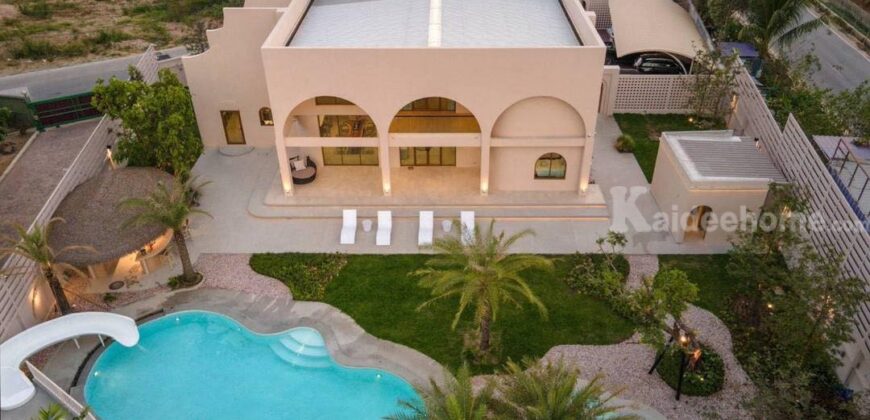 บ้านเดี่ยวหรู สไตล์โมเดิร์น luxury villa บนพื้นที่ 1 ไร่ พัทยา ชลบุรี