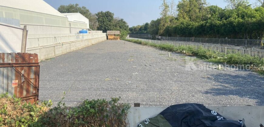 ขายที่ดินเปล่า ถมแล้ว ติดคลองโคกคราม ซอยรามอินทรา 14 ท่าแร้ง บางเขน กทม.