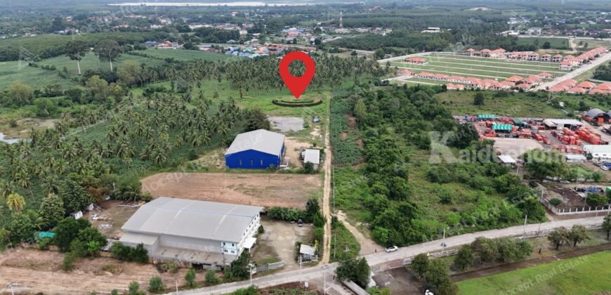 ขายที่ดินเปล่า บ้านฉาง ระยอง เหมาะแก่การลงทุน 3-3-99.5 ไร่