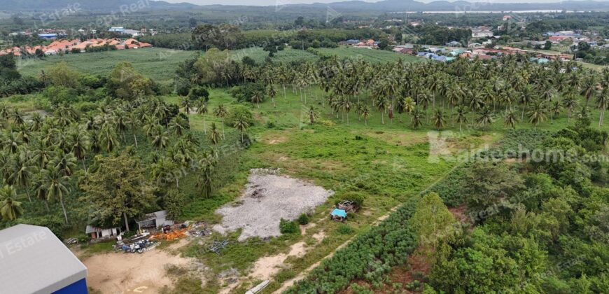 ขายที่ดินเปล่า บ้านฉาง ระยอง เหมาะแก่การลงทุน 3-3-99.5 ไร่