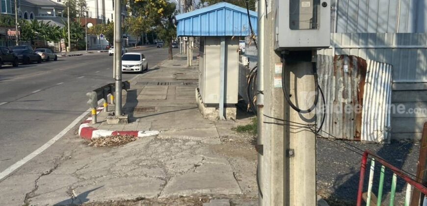 ขายที่ดินเปล่า ถมแล้ว ติดคลองโคกคราม ซอยรามอินทรา 14 ท่าแร้ง บางเขน กทม.