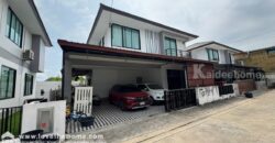 ขายบ้านเดี่ยว 2 ชั้น หมู่บ้านเดอะพราวไรส์ พระราม2-พันท้ายนรสิงห์ ถนนพระราม2 พื้นที่ 54.6 ตรว. ราคาถูกที่สุดในโครงการ ใกล้ตลาดมหาชัยเมืองใหม่