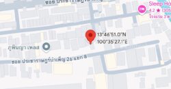 ✨ขายที่ดินถมแล้วในซอยประชาราษฎร์บำเพ็ญ 26 แยก 8 พร้อมรั้วล้อมรอบ ใกล้ MRT สุทธิสารและห้วยขวาง✨