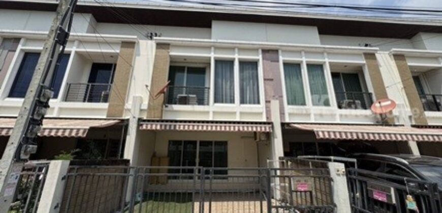 ขายทาวน์เฮ้าส์ บ้านกลางเมือง อ่อนนุช – วงแหวน 3ห้องนอน 2ห้องน้ำ ต่อเติมครัว