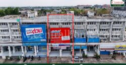 อาคารพาณิชย์ 2 คูหา พร้อมที่ดิน 248.8 บางกรวย – ไทรน้อย ติดถนนใหญ่