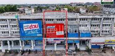 อาคารพาณิชย์ 2 คูหา พร้อมที่ดิน 248.8 บางกรวย – ไทรน้อย ติดถนนใหญ่