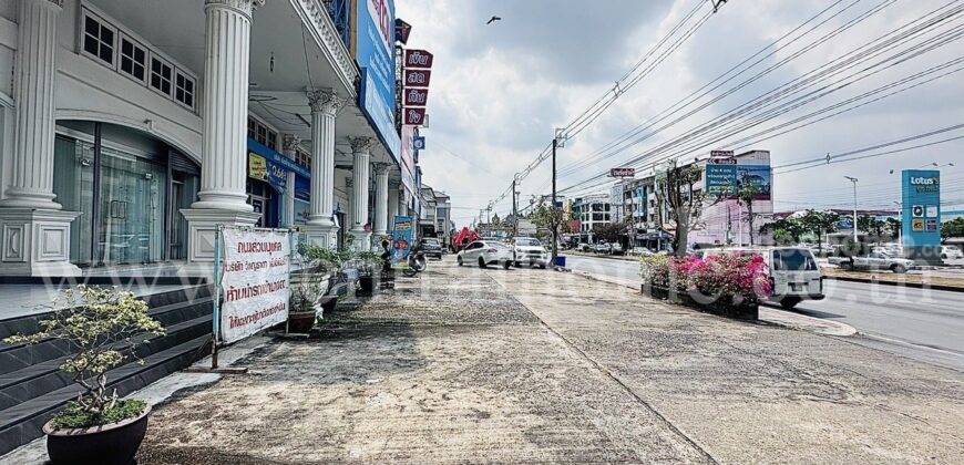 อาคารพาณิชย์ 2 คูหา พร้อมที่ดิน 248.8 บางกรวย – ไทรน้อย ติดถนนใหญ่