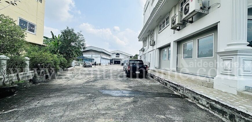 อาคารพาณิชย์ 2 คูหา พร้อมที่ดิน 248.8 บางกรวย – ไทรน้อย ติดถนนใหญ่