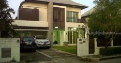 Sale Detached House in Blue Lagoon1 Wongwean Bangna Village Located in the good environment village