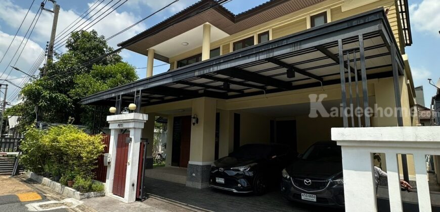 ✨ ขายบ้านเดี่ยว หมู่บ้านอารียา สวนา 1 อยู่ถนนเมน ติดถนนเกษตร-นวมินทร์ ทำเลดีเยี่ยม เดินทางสะดวก