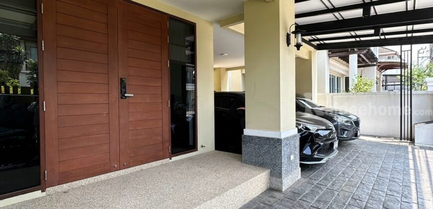 ✨ ขายบ้านเดี่ยว หมู่บ้านอารียา สวนา 1 อยู่ถนนเมน ติดถนนเกษตร-นวมินทร์ ทำเลดีเยี่ยม เดินทางสะดวก