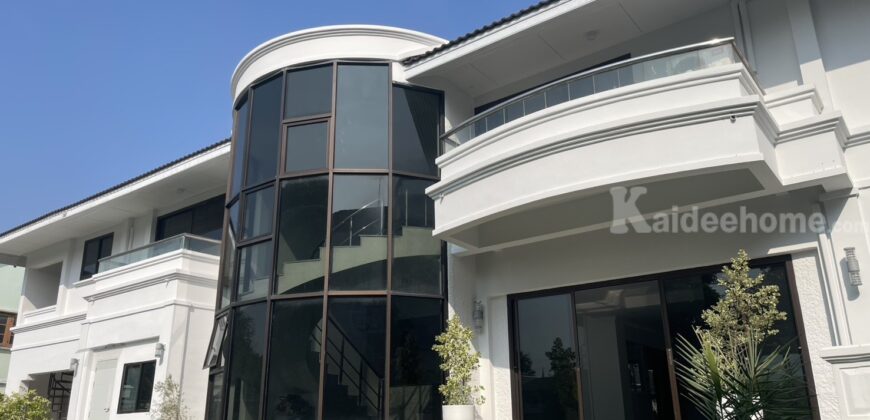ขายบ้านเดี่ยวติดทะเลสาบ 4 ห้องนอน ม.ชวนชื่นพาร์ควิลล์ กาญจนาภิเษก