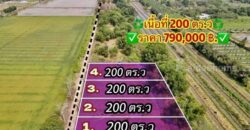ที่ดินถมแล้วน้ำไฟพร้อม -คนขายก็พร้อมที่ -หนองเสือ คลองสิบ -ปทุมธานี. T.062-1574449