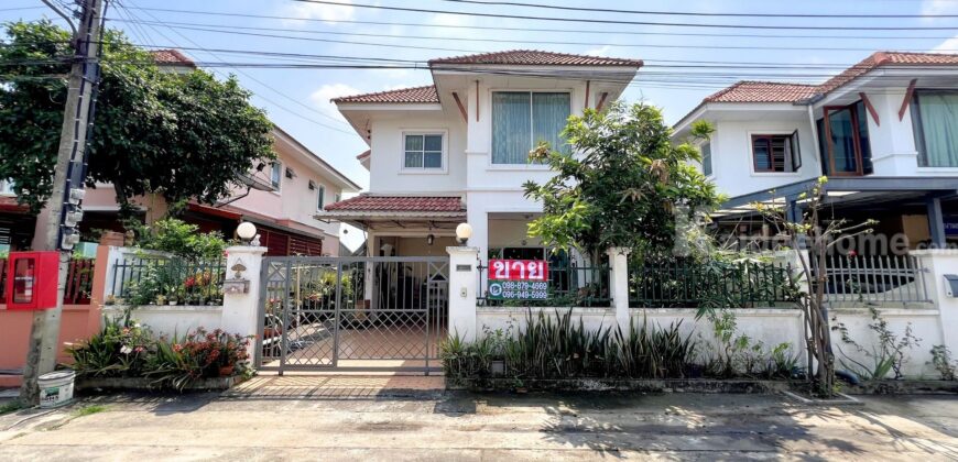 ขายบ้านเดี่ยว หมู่บ้านอิมพีเรียล ลากูน่า บางบัวทอง เฟส 2 เนื้อที่ 52.5 ตร.ว. สภาพดี พร้อมอยู่ เพื่อนบ้านดี