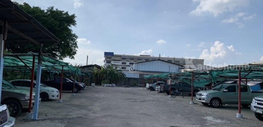 ให้เช่า ที่ดิน สวย ติดถนน ซอยเทศบาล บางปู 73 (ทีเจซี) 350 ตรว โทร 0863331633