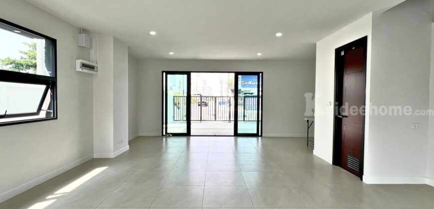 ขาย Home Office 3 ชั้น 54.6 ตร.ว.เฉลิมพระเกียรติ รัชกาลที่ 9 ซอย 30 ห้องริม คุณภาพดี