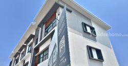 ขาย Home Office 3 ชั้น 54.6 ตร.ว.เฉลิมพระเกียรติ รัชกาลที่ 9 ซอย 30 ห้องริม คุณภาพดี