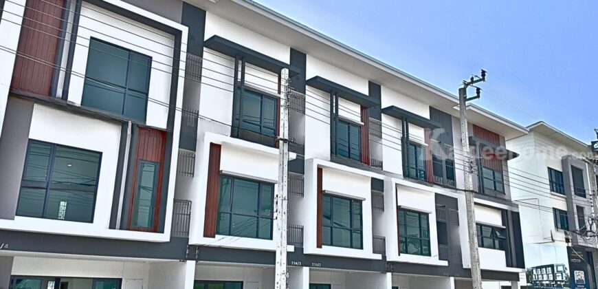 ขาย Home Office เฉลิมพระเกียรติ รัชกาลที่ 9 ซอย 30 ห้องริม ทำเลดี