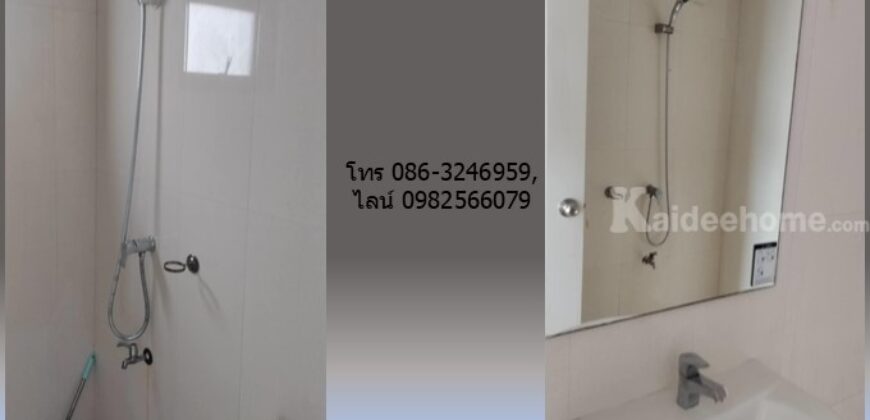 ให้เช่า ไอ คอนโด1 ศาลายา ถ.บรมราชชนนี – ถ.ศาลายา-นครชัยศรี 2 นอน แอร์ 3 ห้องใหม่ ตึกบี ชั้น 8 ใกล้มหิดล