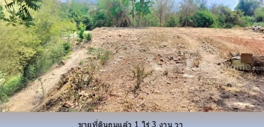 ขายที่ดินติดลำห้วย 1 ไร่ 3 งาน 65 วา ถ.3209 ต.กลอนโด ด่านมะขามเตี้ย กาญจนบุรี ใกล้ ตลาดนัดยางเกาะ สำหรับ ปลูกบ้าน รีสอร์ท โกดัง อื่นๆ