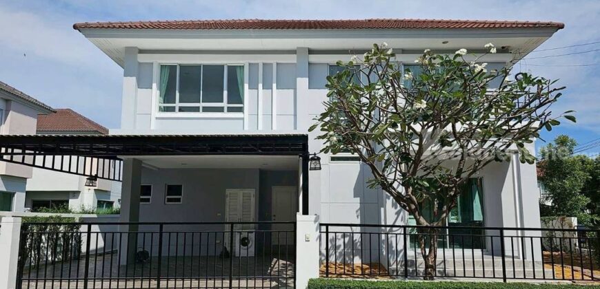 🏡 ให้เช่าบ้านเดี่ยว 2 ชั้น หลังมุม โครงการ Life Bangkok Boulevard รามอินทรา ✨ บ้านตกแต่งใหม่ทั้งหลัง ติดถนนใหญ่ ใกล้รถไฟฟ้าและห้างสรรพสินค้าชั้นนำ พร้อมเข้าอยู่ทันที