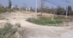 ขายด่วน! ที่ดินเปล่า บนถนนซุปเปอร์เชียงใหม่-ลำปาง จ.ลำพูน