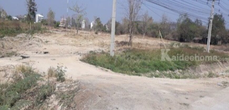 ขายด่วน! ที่ดินเปล่า บนถนนซุปเปอร์เชียงใหม่-ลำปาง จ.ลำพูน