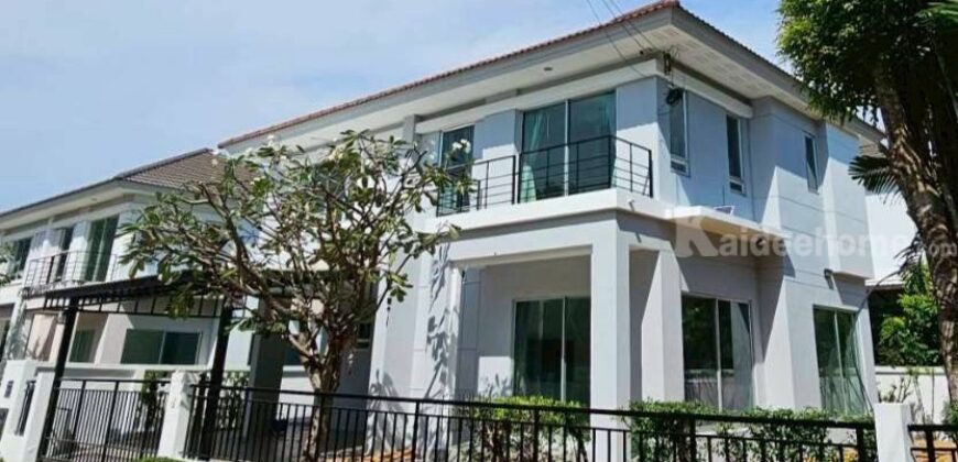 🏡 ให้เช่าบ้านเดี่ยว 2 ชั้น หลังมุม โครงการ Life Bangkok Boulevard รามอินทรา ✨ บ้านตกแต่งใหม่ทั้งหลัง ติดถนนใหญ่ ใกล้รถไฟฟ้าและห้างสรรพสินค้าชั้นนำ พร้อมเข้าอยู่ทันที