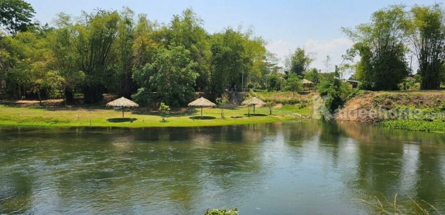 ขายที่ดินสวยระดับนางฟ้า ติดริมแม่น้ำเพชรบุรี