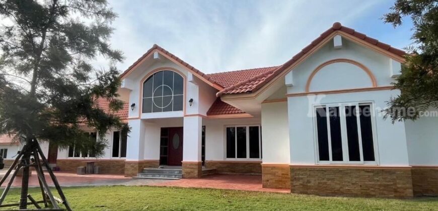 ขายบ้านเดี่ยวชั้นเดียว พื้นที่กว้างขวาง ห้วยโป่ง ระยอง