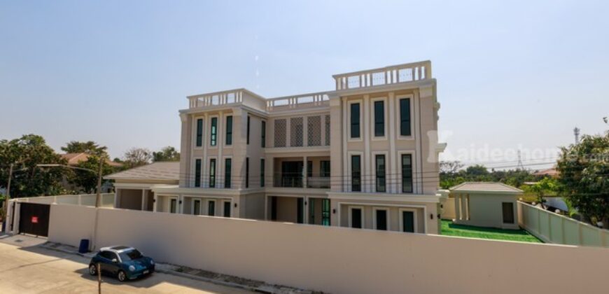 ขายคฤหาสน์ 3 ชั้นในสนามกอล์ฟ ที่ดิน 301 ตรว. พื้นที่ใช้สอยมากกว่า1,000 ตรม.