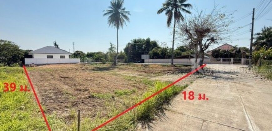 ขายที่ดินเปล่า บ้านน้ำโท้ง ซอย 2 ต.สบแม่ข่า อ.หางดง เชียงใหม่